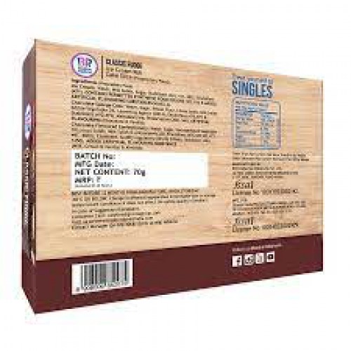 Baskin Robbins Ice Cream Roll Cake Slice - Classic Fudge, 70 g