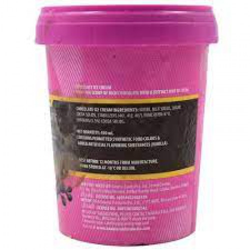 Baskin Robbins Premium Ice Cream - Dutch Chocolate, Made with Cow Milk, 450 ml Tub