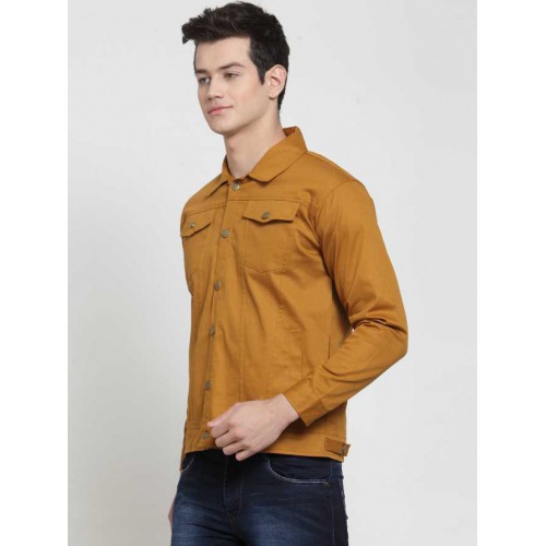 Full Sleeve Solid Men Jacket
