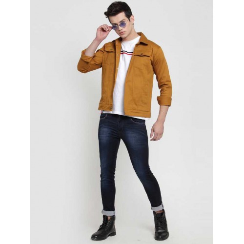 Full Sleeve Solid Men Jacket