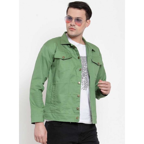 Full Sleeve Solid Men Jacket